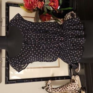 Massimo Sheer Floral Blouse